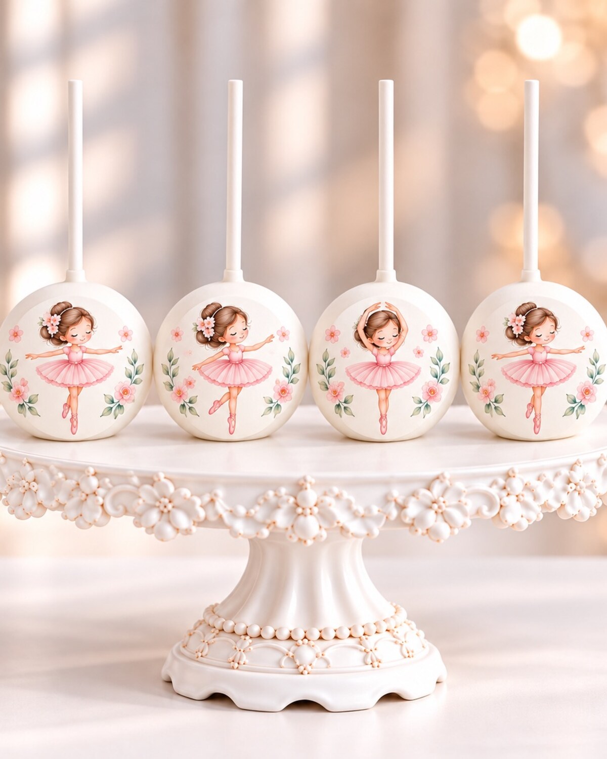 Cakepop Fondies — edible fondant design