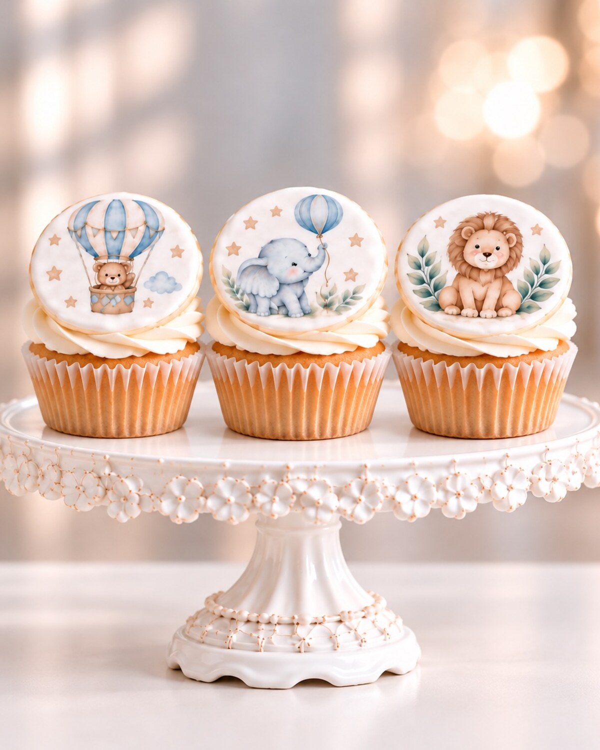 Cupcake Fondies — edible fondant decoration