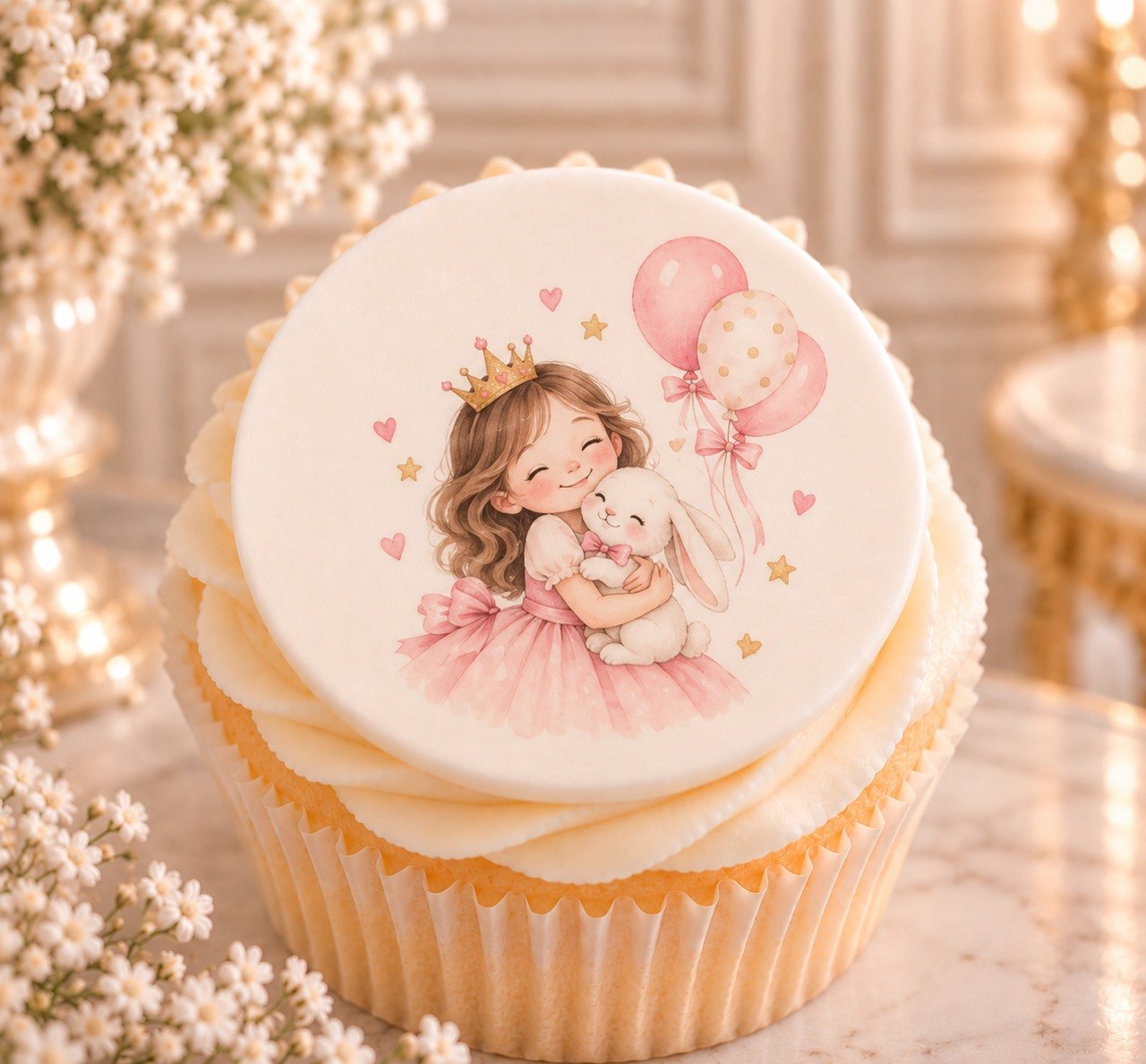Girls — edible fondant cake topper design