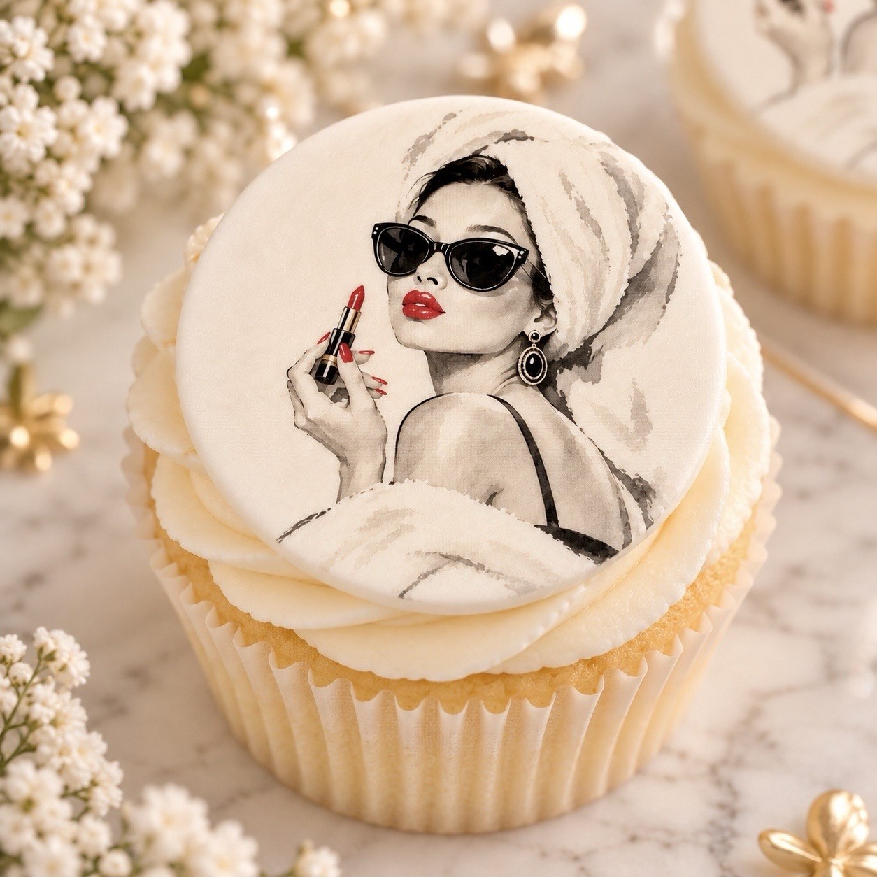 Teens — edible fondant cake topper design